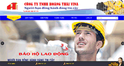 Desktop Screenshot of hoangthaivina.com